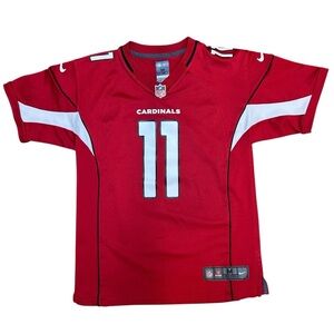 Nike NFL Arizona Cardinals Larry Fitzgerald home football jersey kids medium